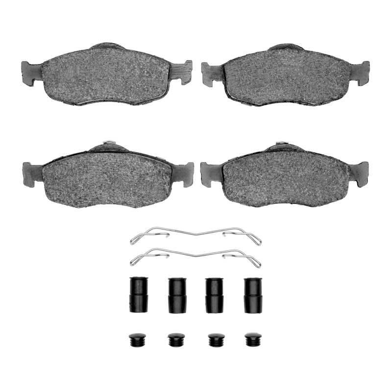 Ford Contour Brake Pads - Front - R1 Concepts - Semi Met - `95-`04 Ford Contour Brake Pads - Front - R1 Concepts - Semi Met - `95-`04